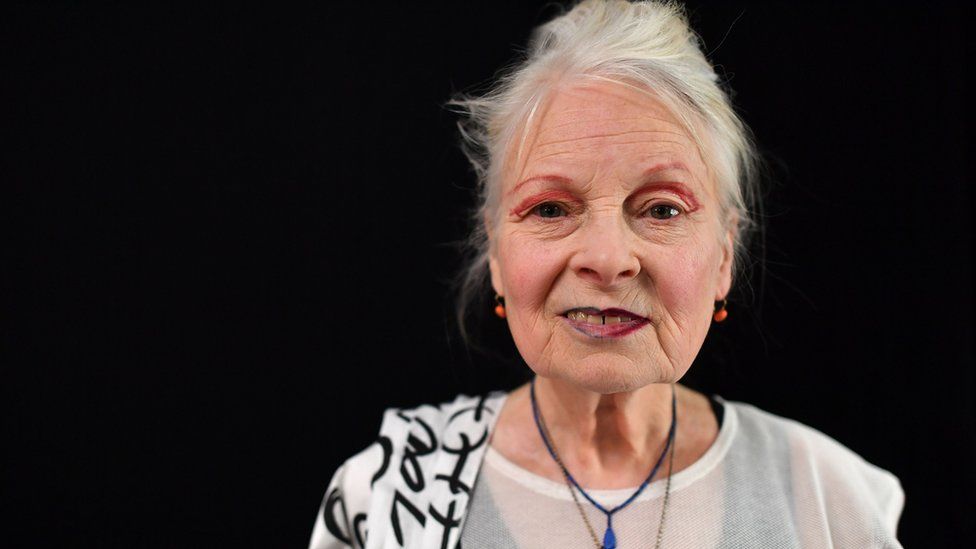Vivienne Westwood gives her advice on new designers and fashion waste - BBC  News