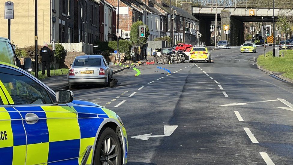 Tributes to father killed in Sheffield police chase crash as police ...