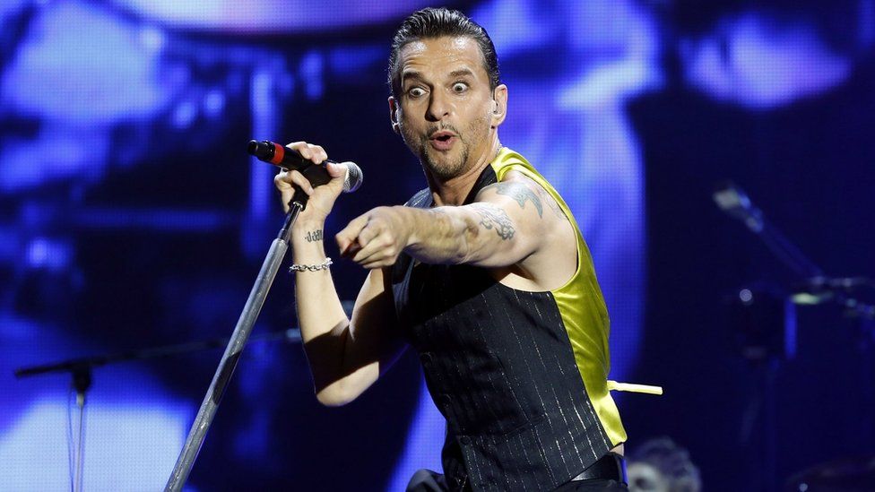 Dave Gahan of Depeche Mode