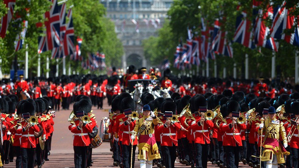 Trooping The Colour parade