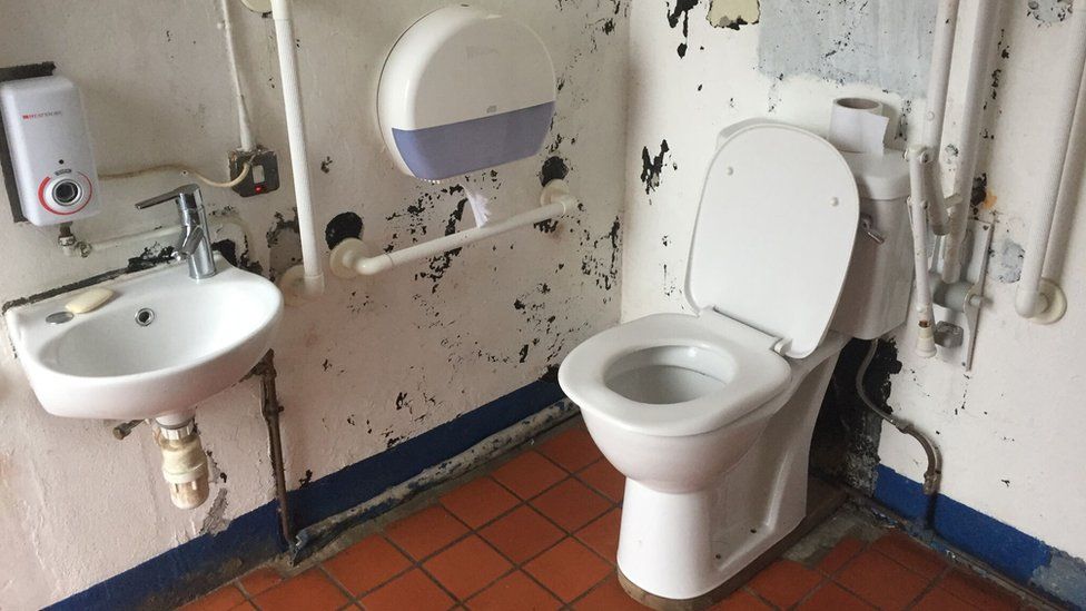 Lamlash public toilets interior