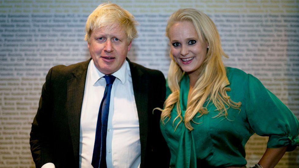 Boris Johnson and Jennifer Arcuri