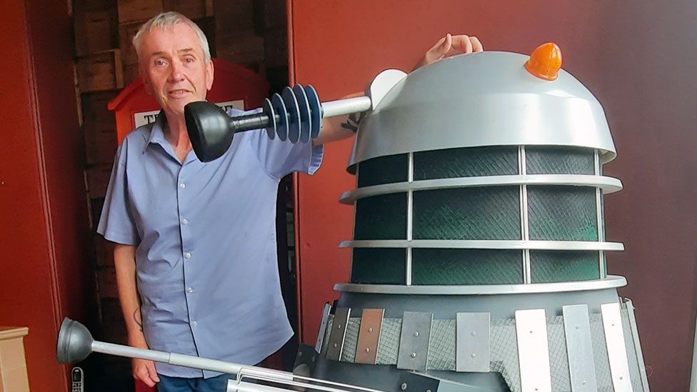 David Kirkwood and his dalek