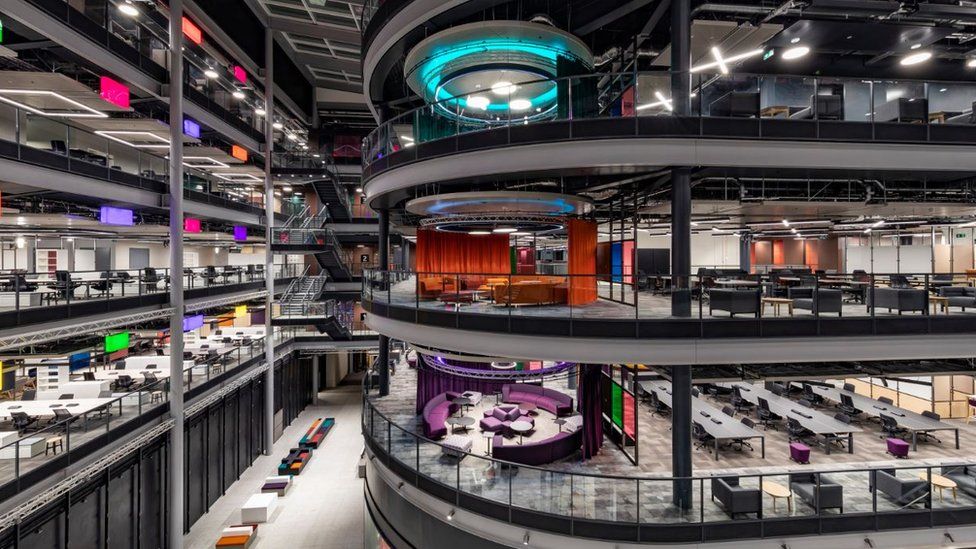 BBC Wales staff start move to new Cardiff headquarters - BBC News