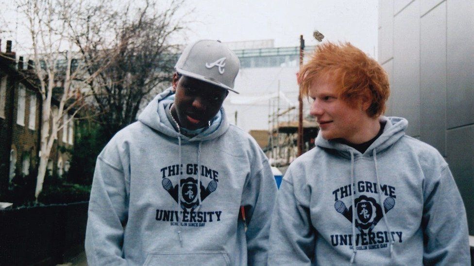Jamal Edwards and Ed Sheeran in 2010