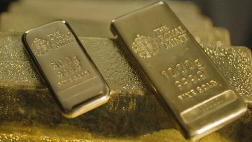 Gold bars