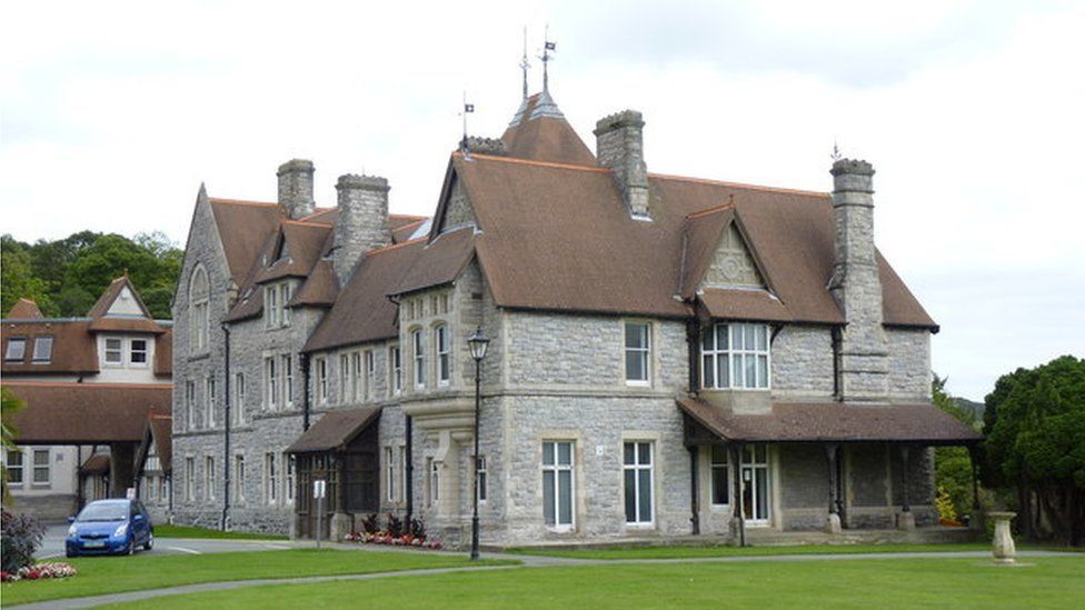 Conwy council offices in Bodlondeb