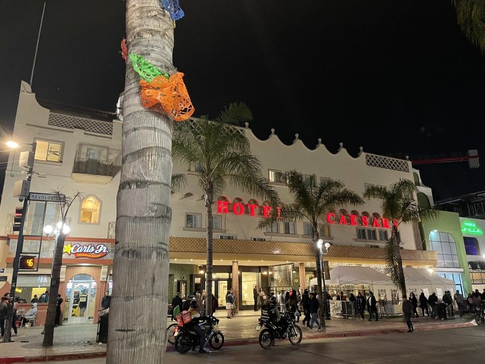 Tijuana at night