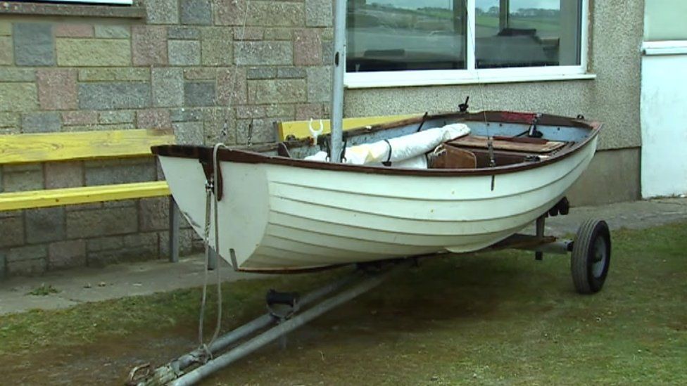 Mr Taylor's boat was found on Saturday
