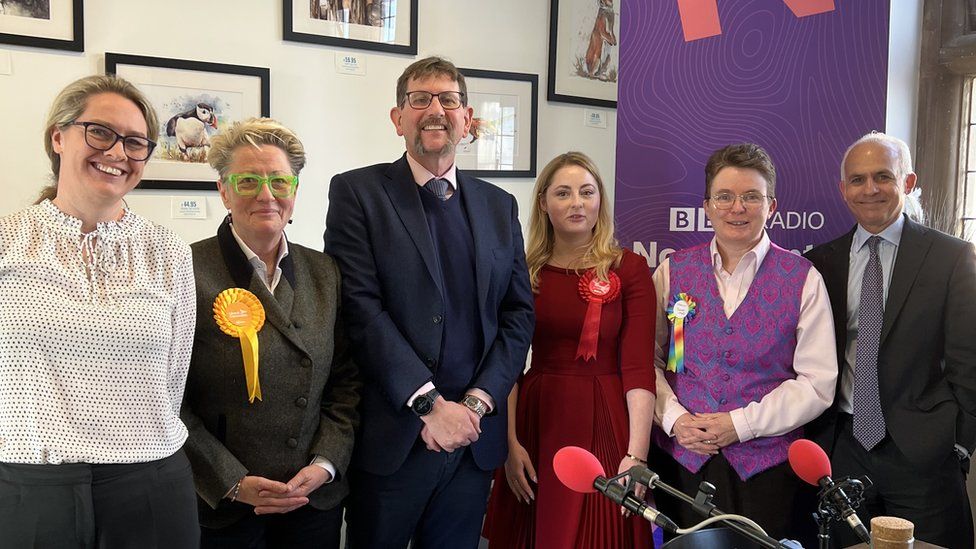 (from left) Helen Harrison, Ana Savage Gunn, Will Morris, Gen Kitchen, Marion Turner-Hawes, and Ben Habib