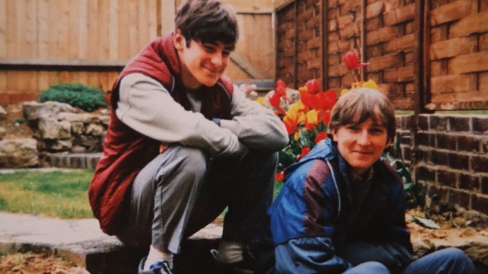 Trevor O'Donnell with his brother Kevin