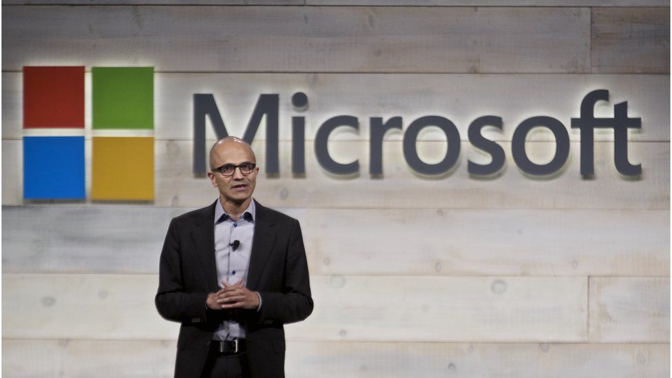 Microsoft chief executive Satya Narayana Nadella