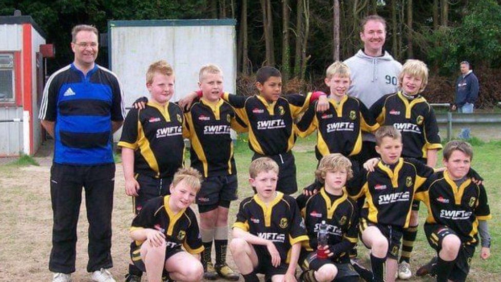 Rio Dyer in youth team