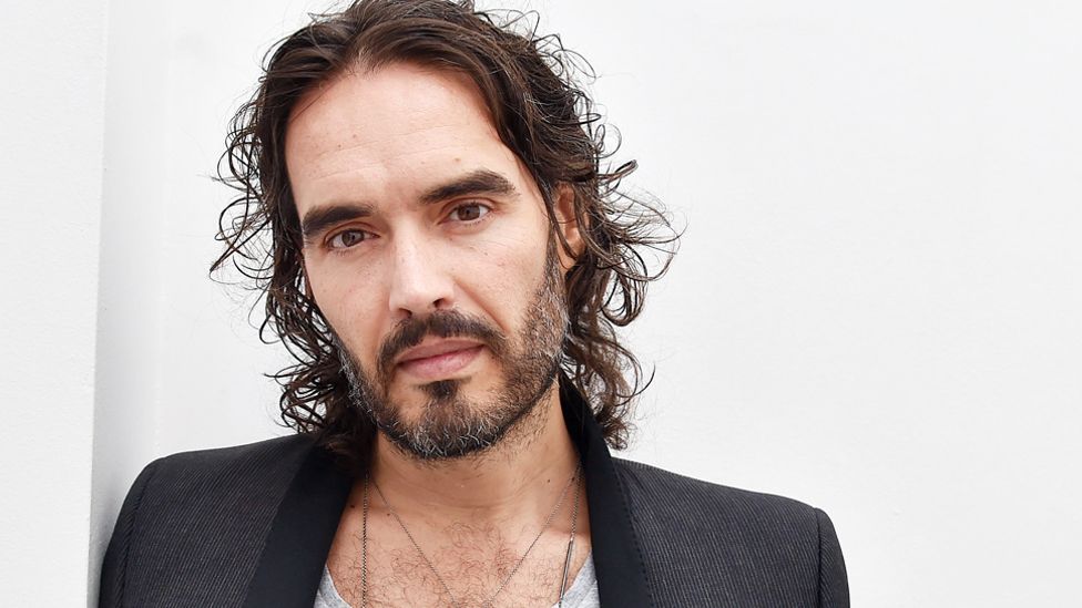 Russell Brand pictured in 2017