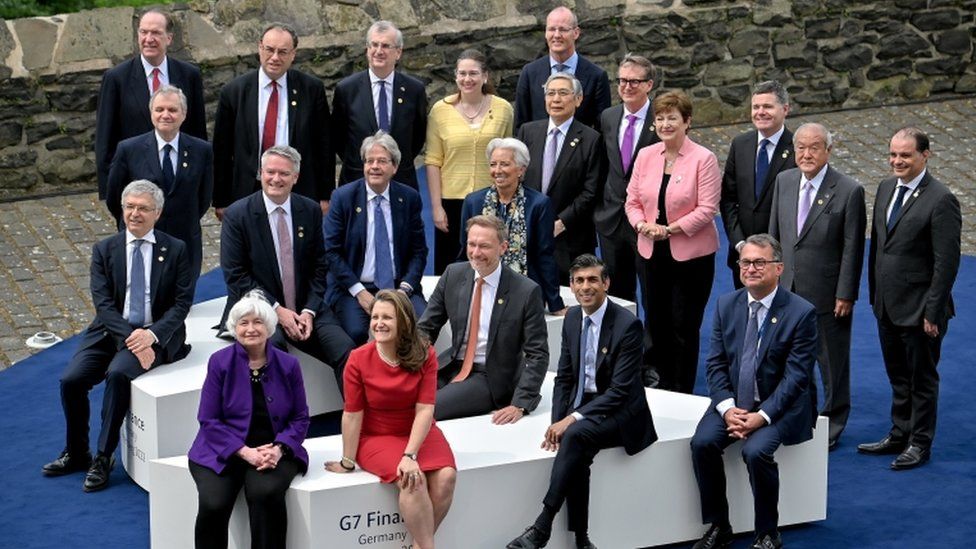 G7 finance ministers meeting in Bonn