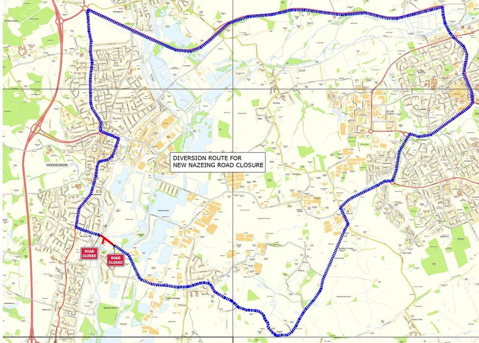 Rail boss admits 17-mile diversion around bridge is 'exceptional' - BBC ...