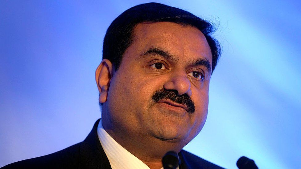 Gautam Adani, Chairman of the Adani Group during a press conference at a press conference in Mumbai to unveil the companys new global corporate brand identity and logo on February 23, 2012 in Mumbai, India.