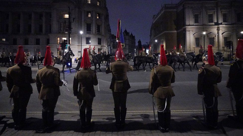 Whitehall, in central London, will feature in the grand procession too