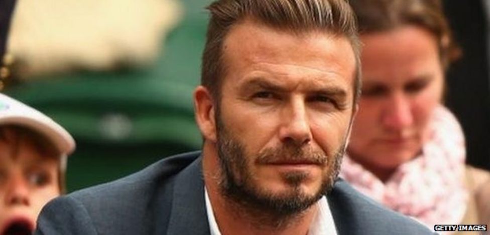 David Beckham: How old is too old to use a pacifier? - BBC News