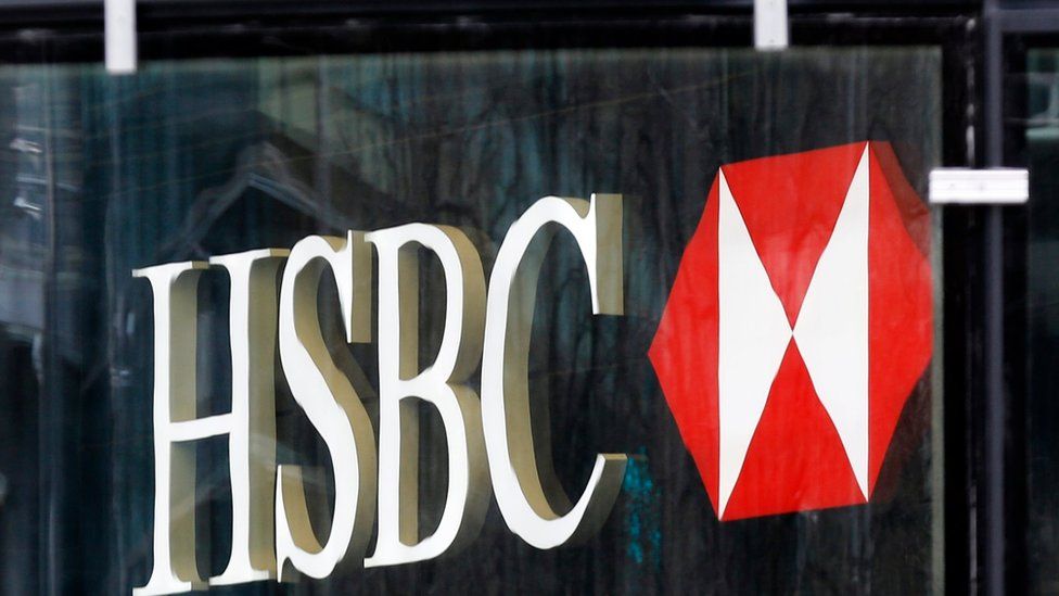 An HSBC logo