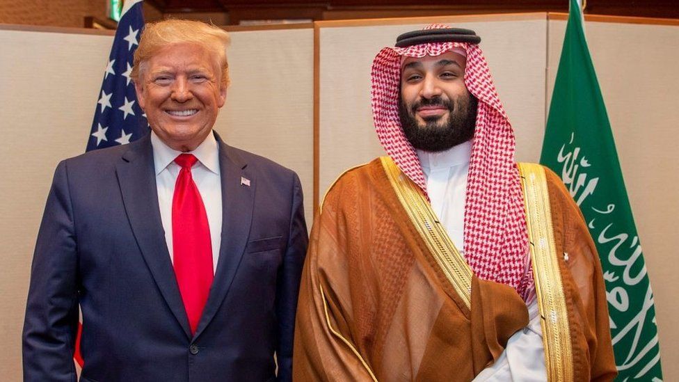 Donald Trump meets Mohammad Bin Salman