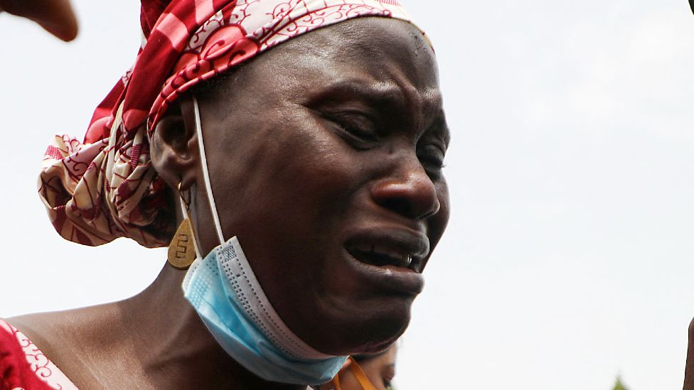 Мать, чей ребенок был похищен в Нигерии в мае 2021 года