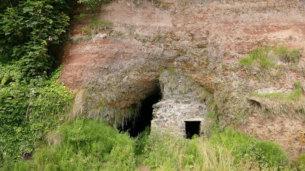 Ann Murray's cave, Red Bay Caves, County Antrim