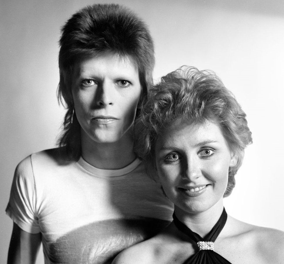 David Bowie and Lulu