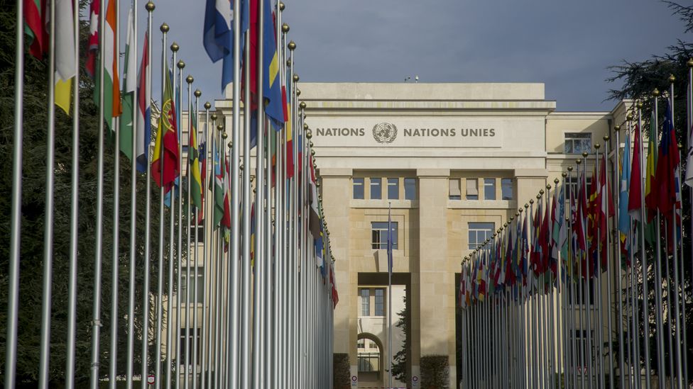 UN building in Geneva