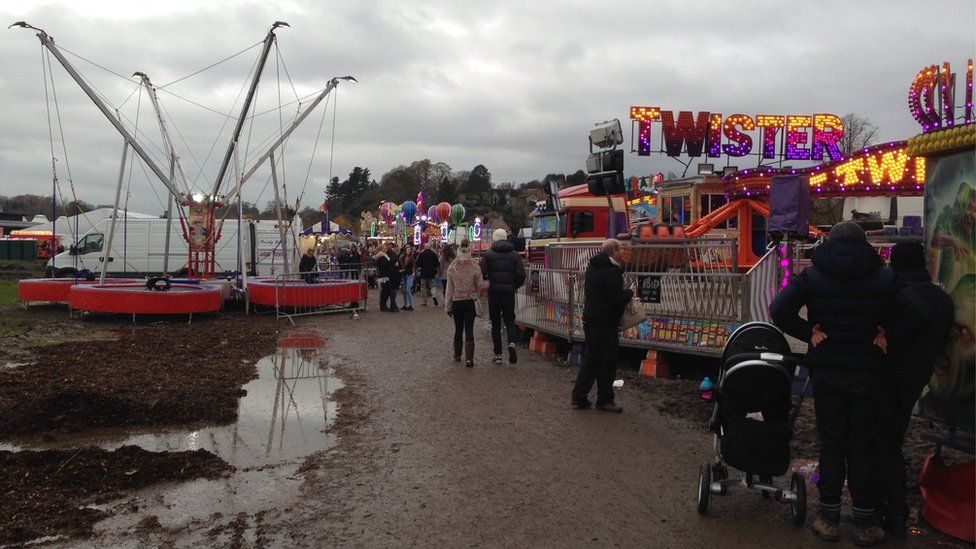 Christmas winter wonderland bakewell
