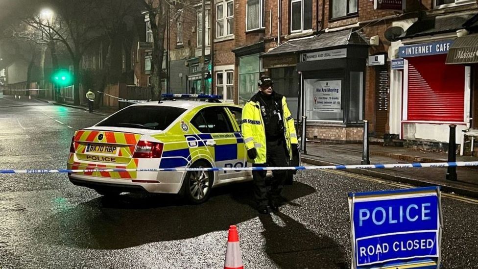 Leicester stabbing death inquiry sees two arrests BBC News