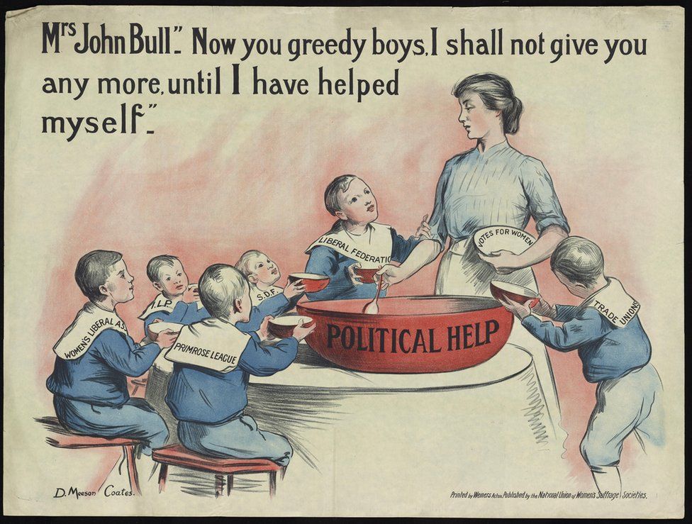 Mrs John Bull doesn't give political help to her children anymore.