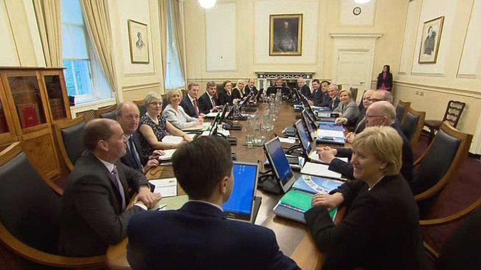 The Irish Cabinet is met on Wednesday to discuss the issue