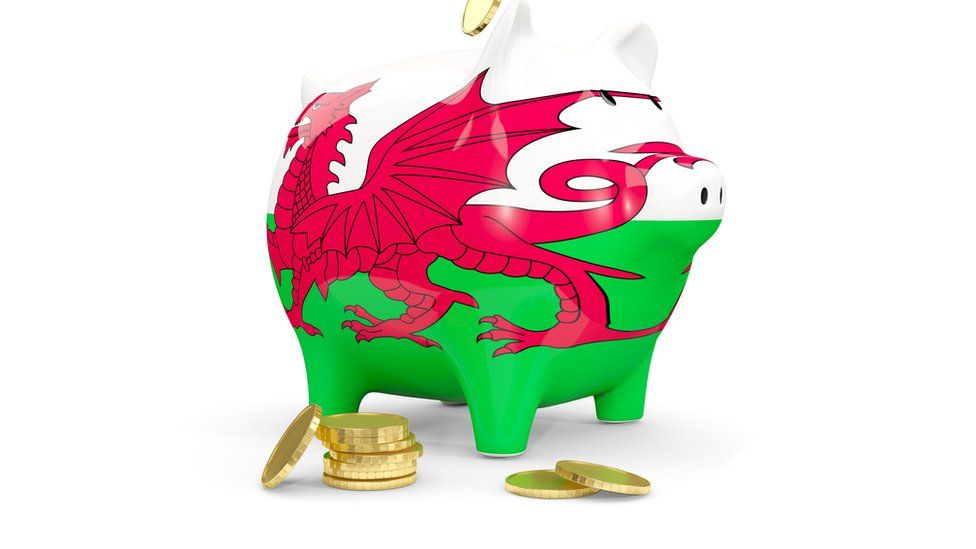 Wales piggy bank