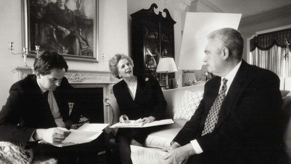 Hugh Scully interviews Margaret Thatcher for BBC One