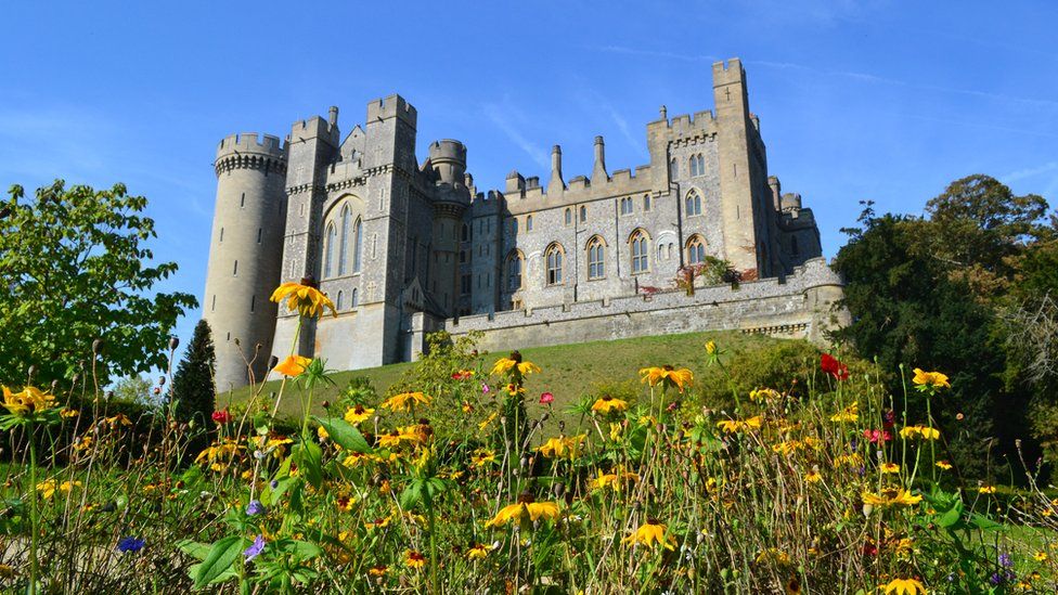 Arundel Castle in West Sussex