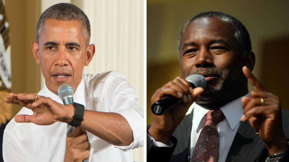 Obama and Carson