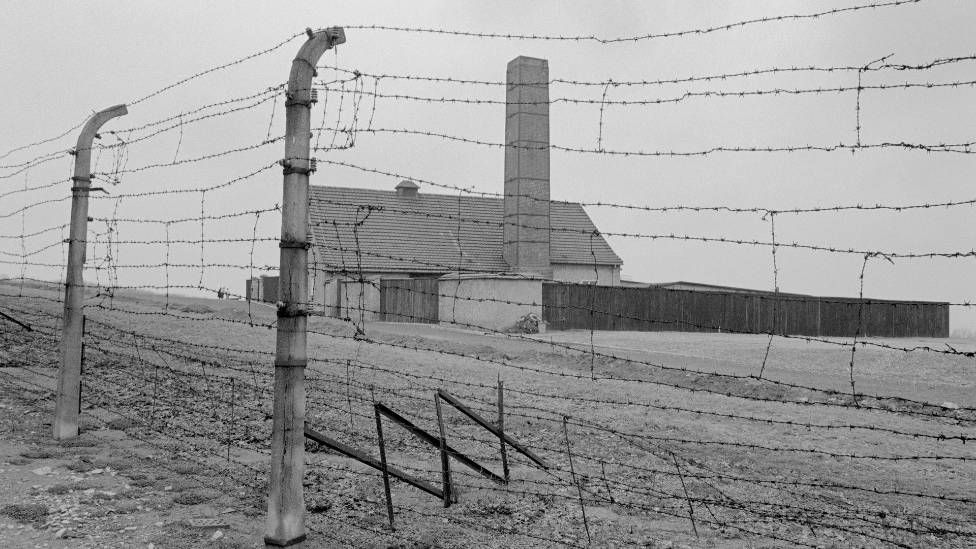 The crematorium at Buchenwald