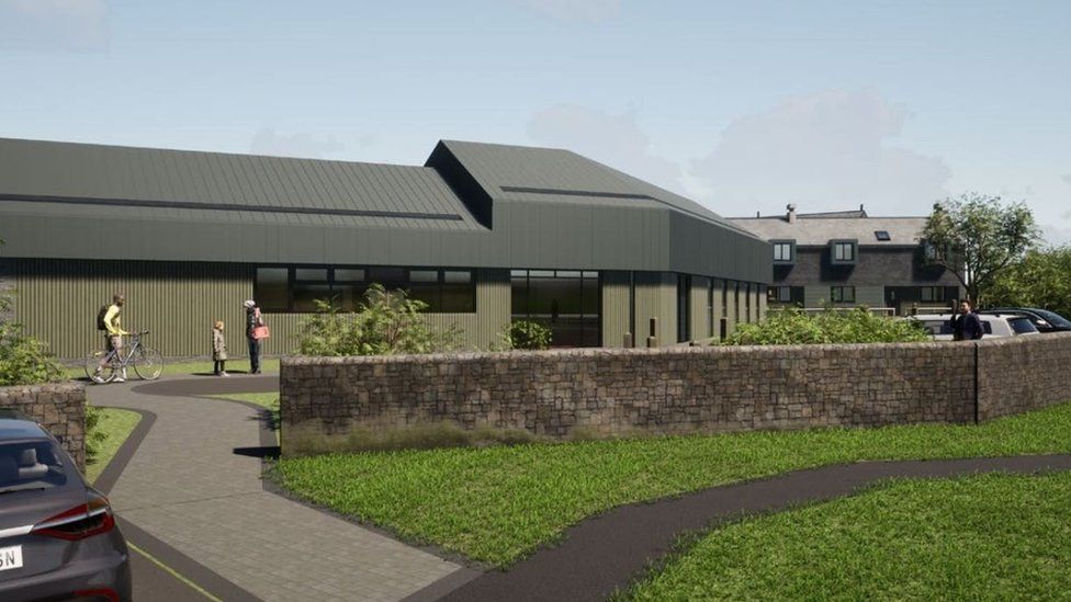 How the new leisure building would look at St Merryn Park