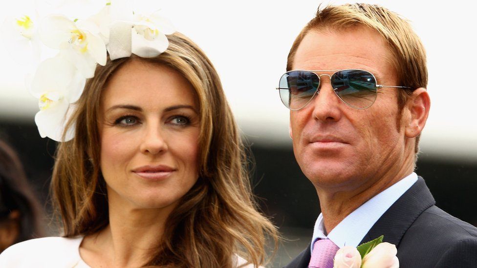 Elizabeth Hurley  Shane Warne 㹻 2011