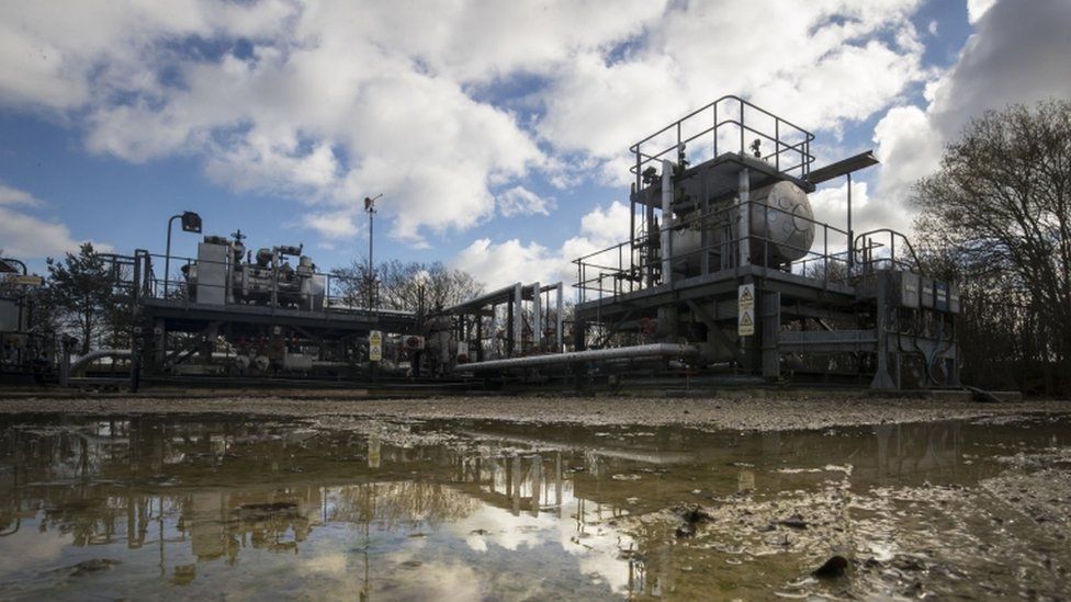 The KM8 well at Kirby Misperton was sunk in 2013