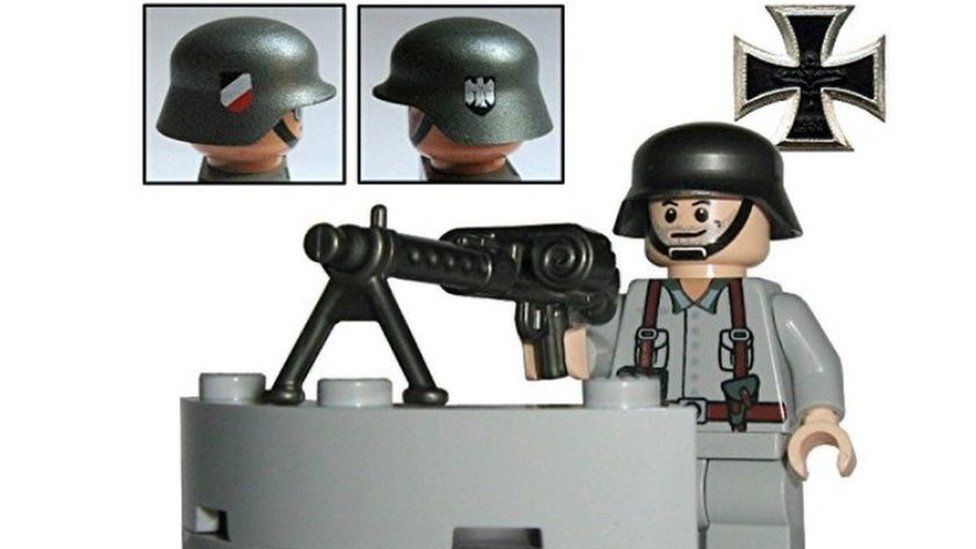 Toy Wehrmacht soldier (screenshot from Amazon website)