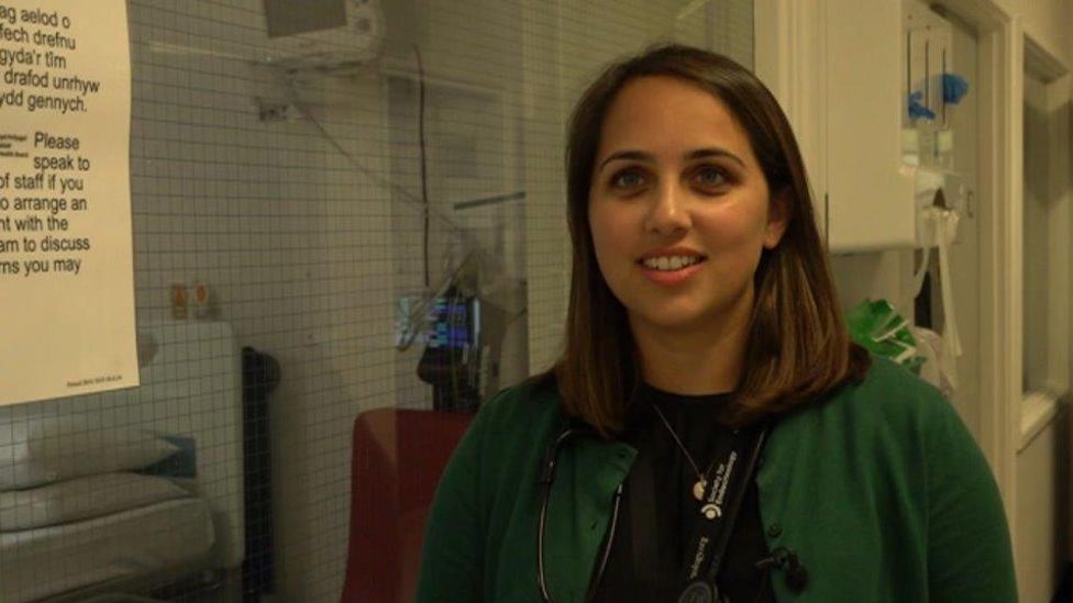 Dr Melanie Nana is a medical registrar - a junior doctor who has finished her post-graduate foundation years