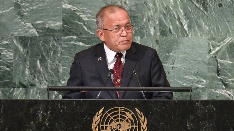 Marshall Islands President David Kabua