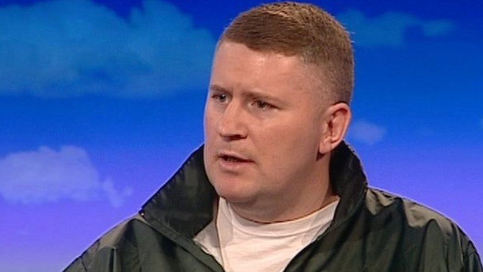 Paul Golding of Britain First
