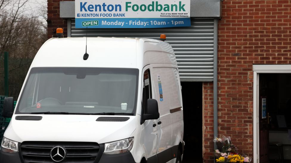 Newcastle food bank buys new van after 32 CAZ fines BBC News