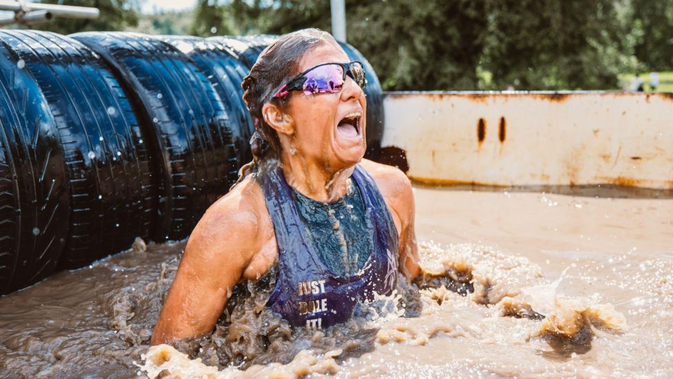 Thousands embrace Tough Mudder and the Eden Festival - BBC News