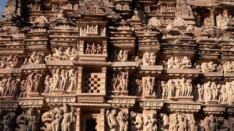 Sculptures on Temples of the Chandela Kingdom