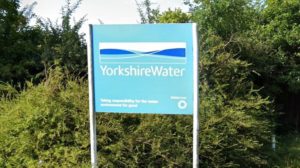 Yorkshire Water sign