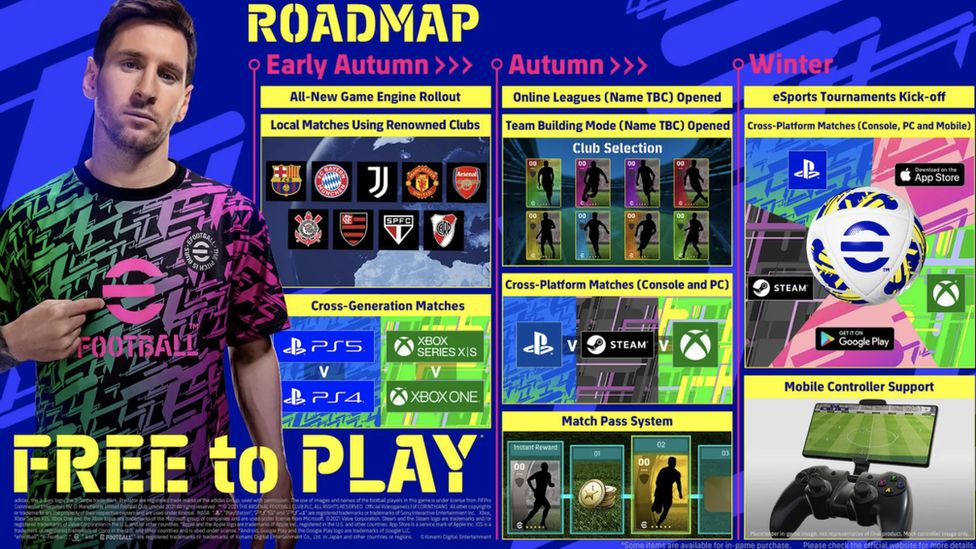 PES 2011 With 21 Squad update Android